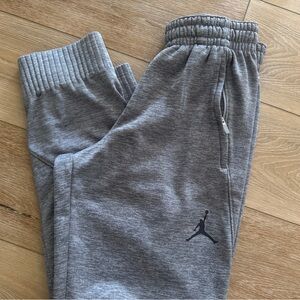 Jordan Gray Sweatpants (size small, men’s)